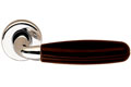Club - Polished Chrome Leather Dark Brown